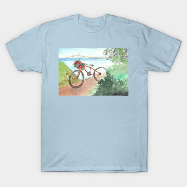 The Journey T-Shirt by Jarrodjvandenberg